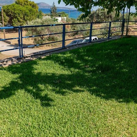 Seaview Flat Steps To The Beach Karavostasi  Bagian luar foto